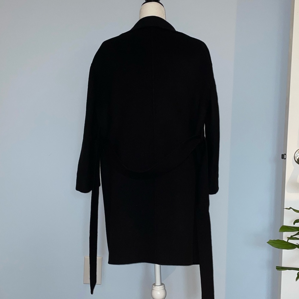 BR Black Wool Coat - Picture 7 of 9